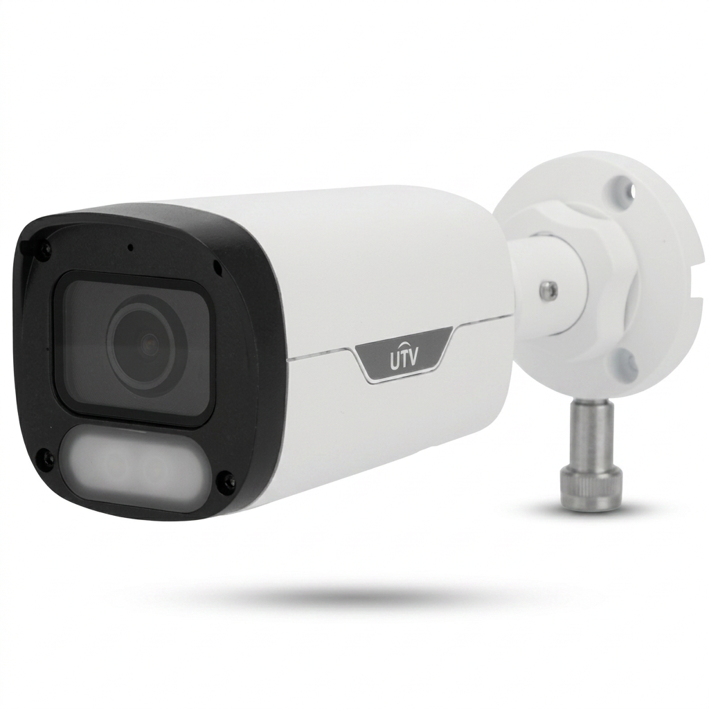Caméra IP extérieure, 4MP, vision nocturne, micro et haut-parleur
