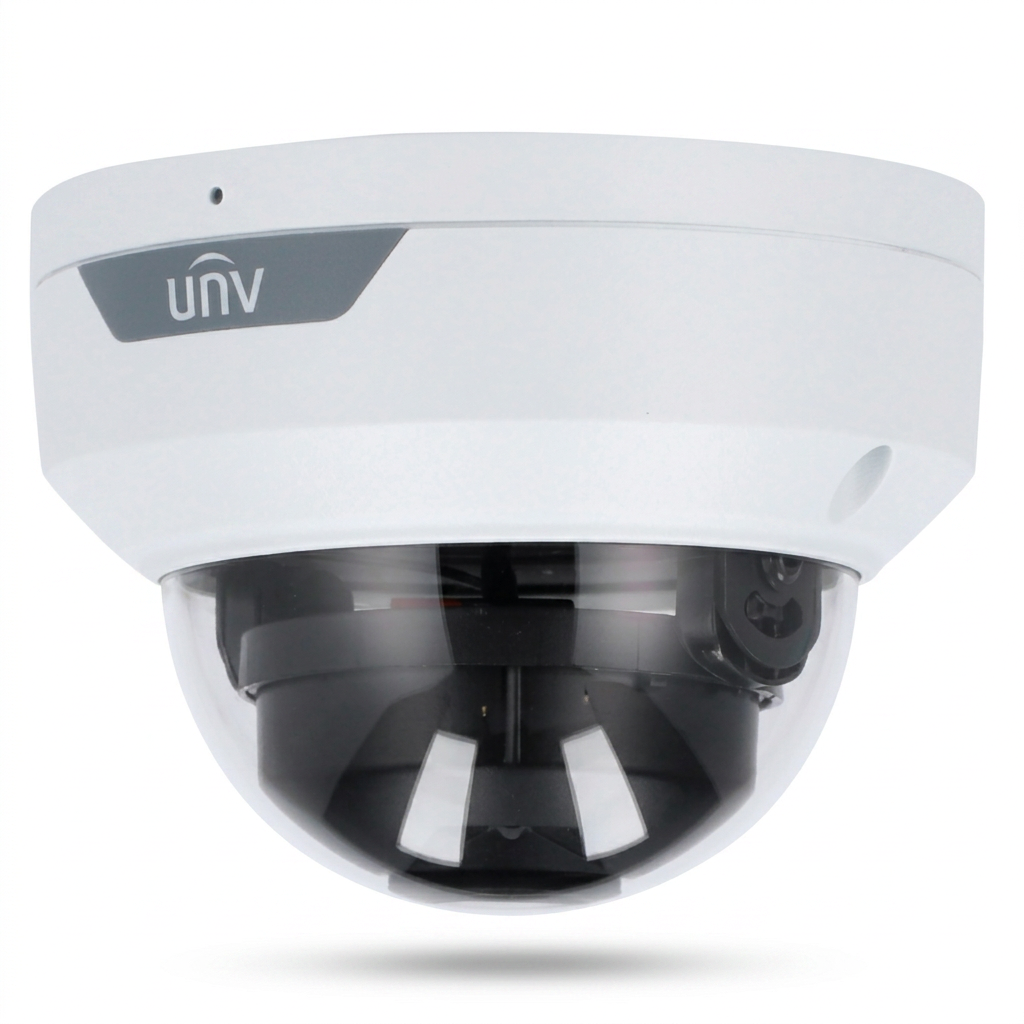 Caméra IP dôme, extérieur, 4MP, vision nocturne infrarouge