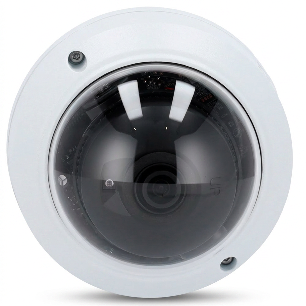 Caméra IP dôme, extérieur, 4MP, vision nocturne infrarouge