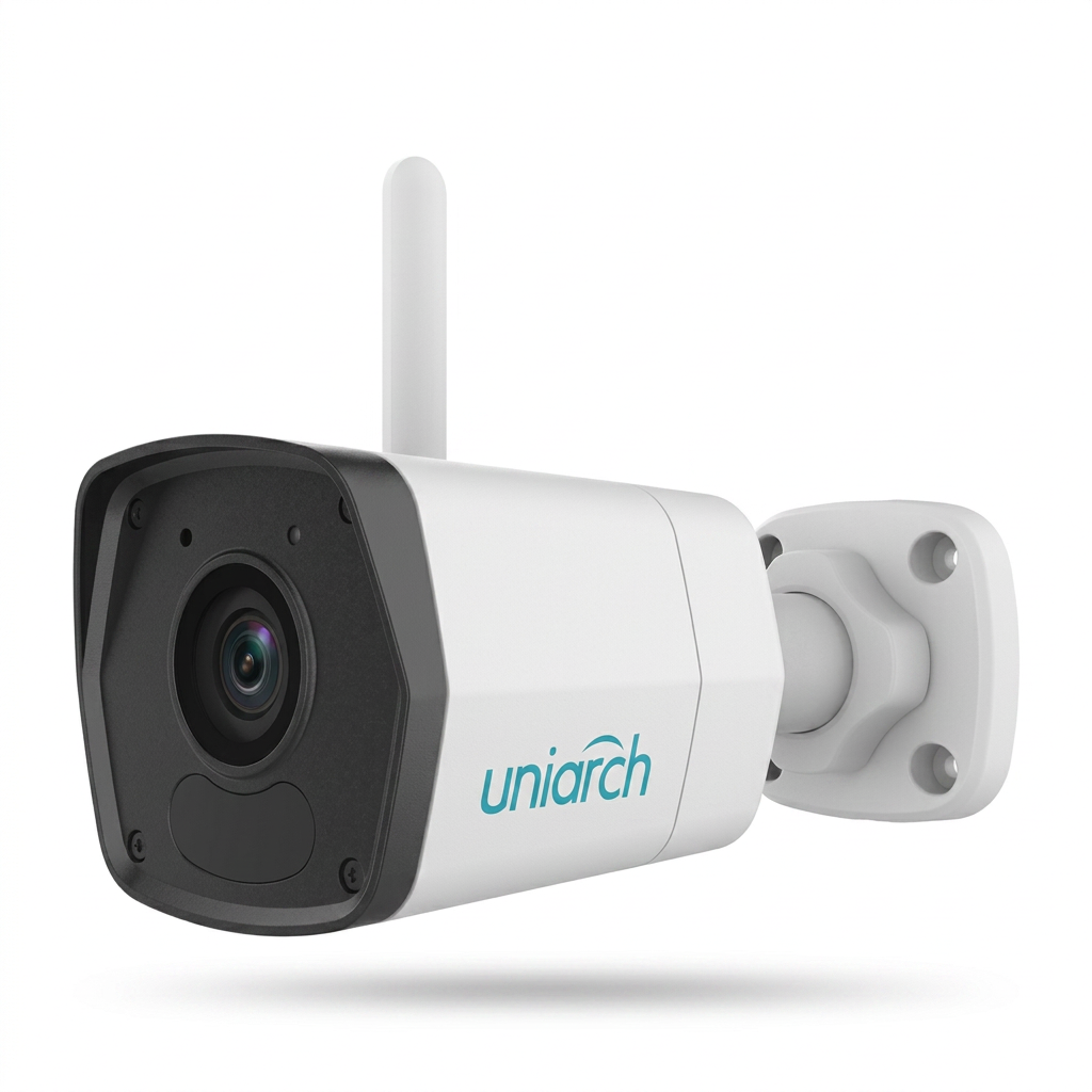 Caméra IP tube, extérieur, 2 MP, vision nocturne infrarouge