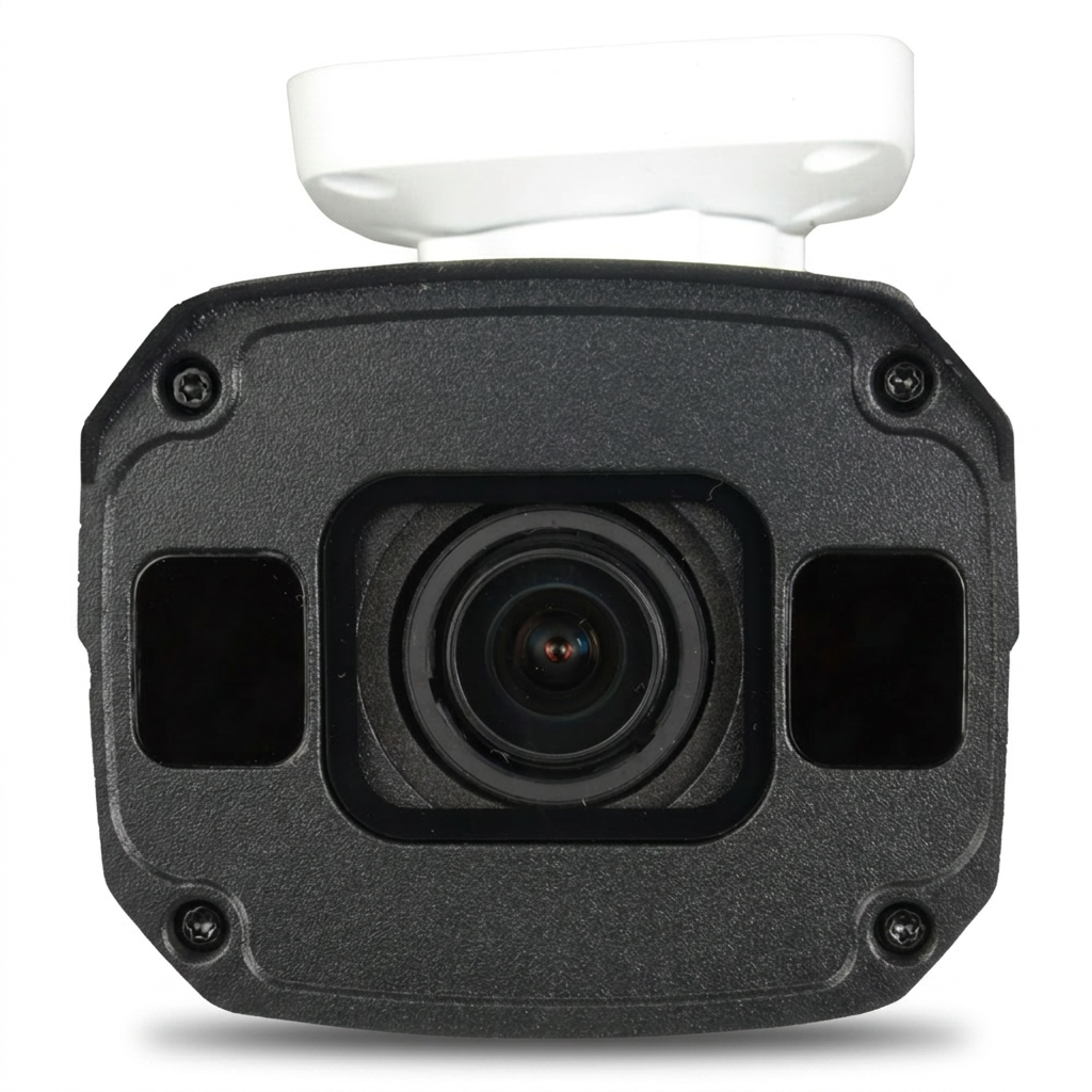 Caméra tube IP extérieur, 8MP, varifocale motorisée, vision nocturne 50m