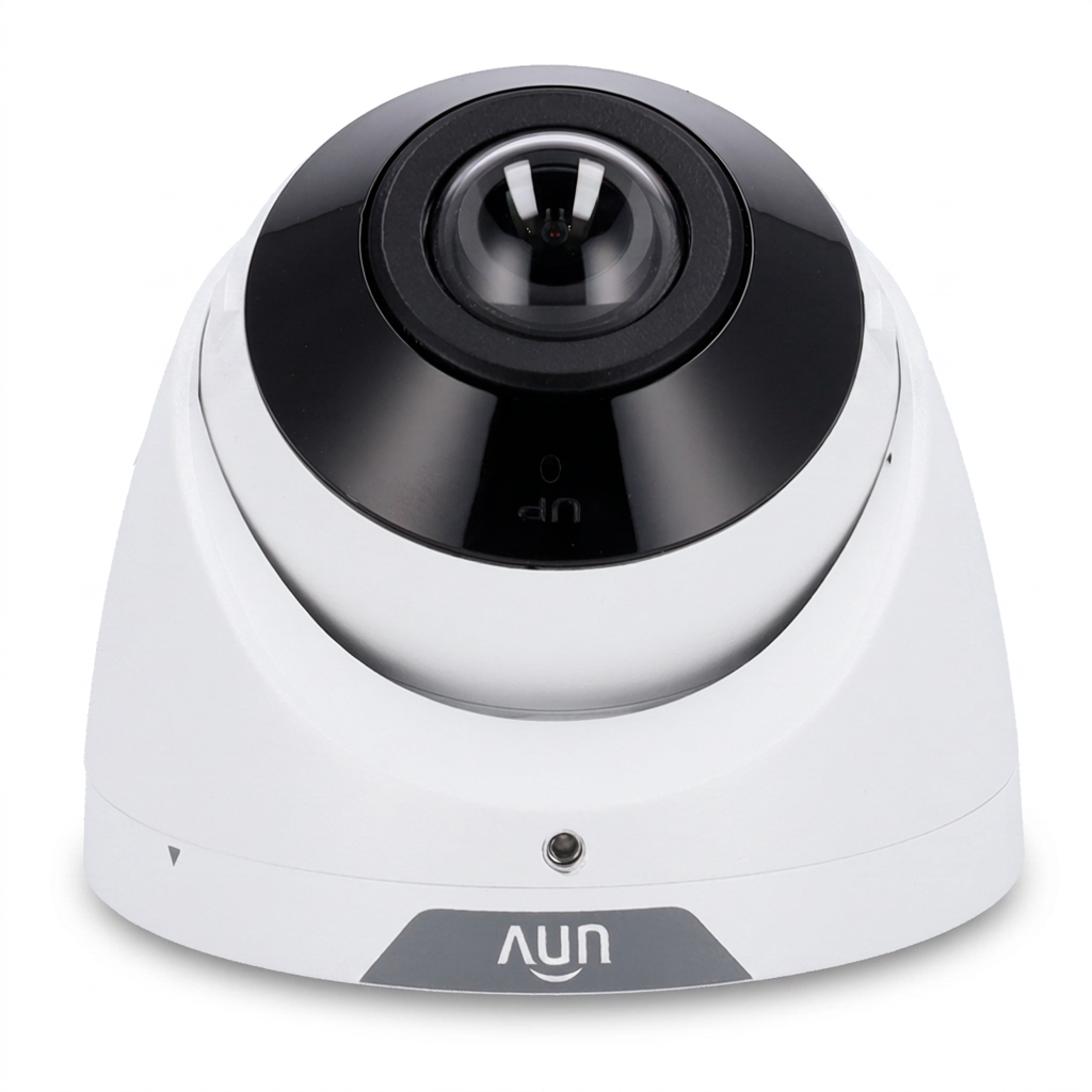 Caméra IP turret extérieur, 4K 8MP, optique 1.6mm, vision nocturne