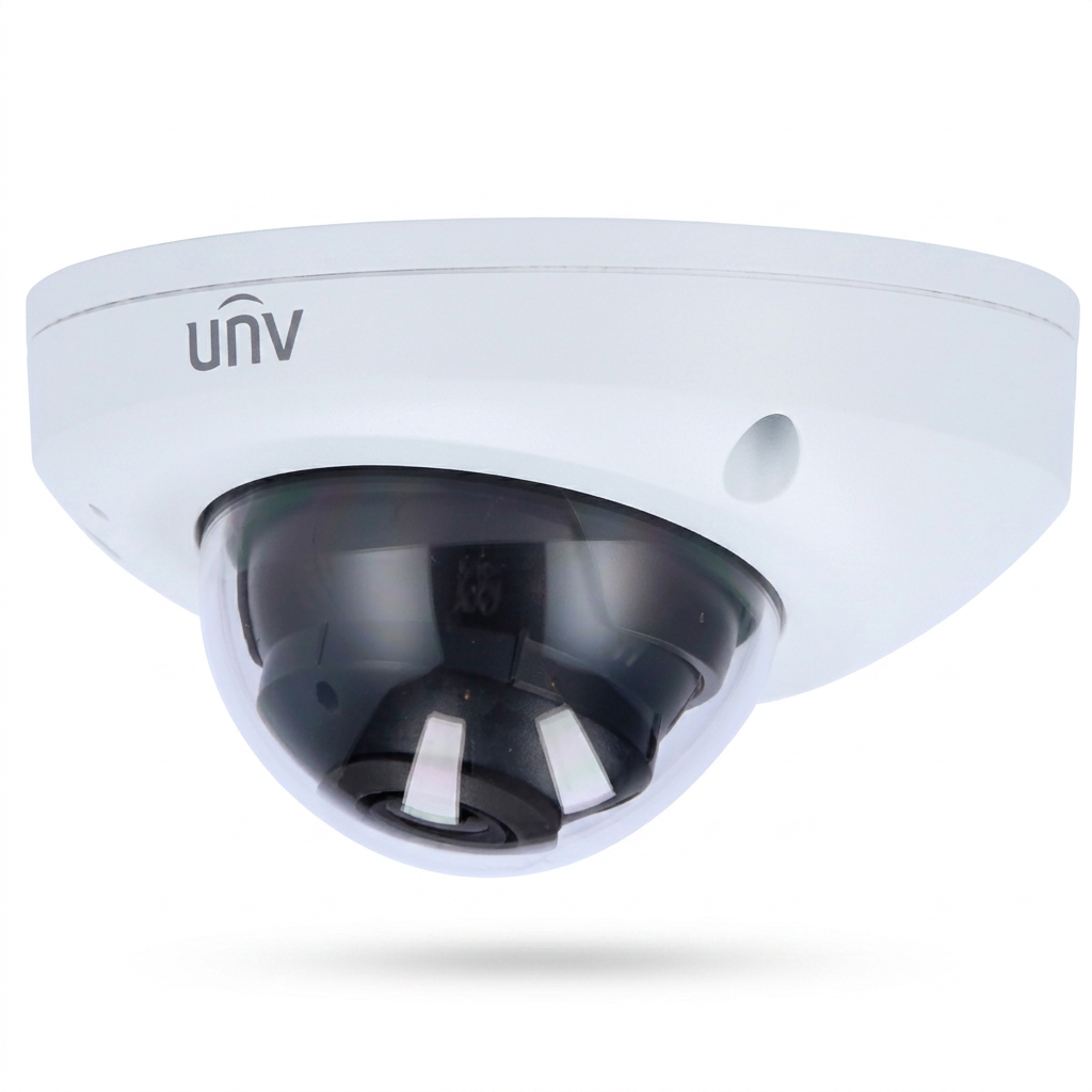 Caméra dôme IP, extérieur, 8 MP, objectif 2.8 mm, Light Hunter