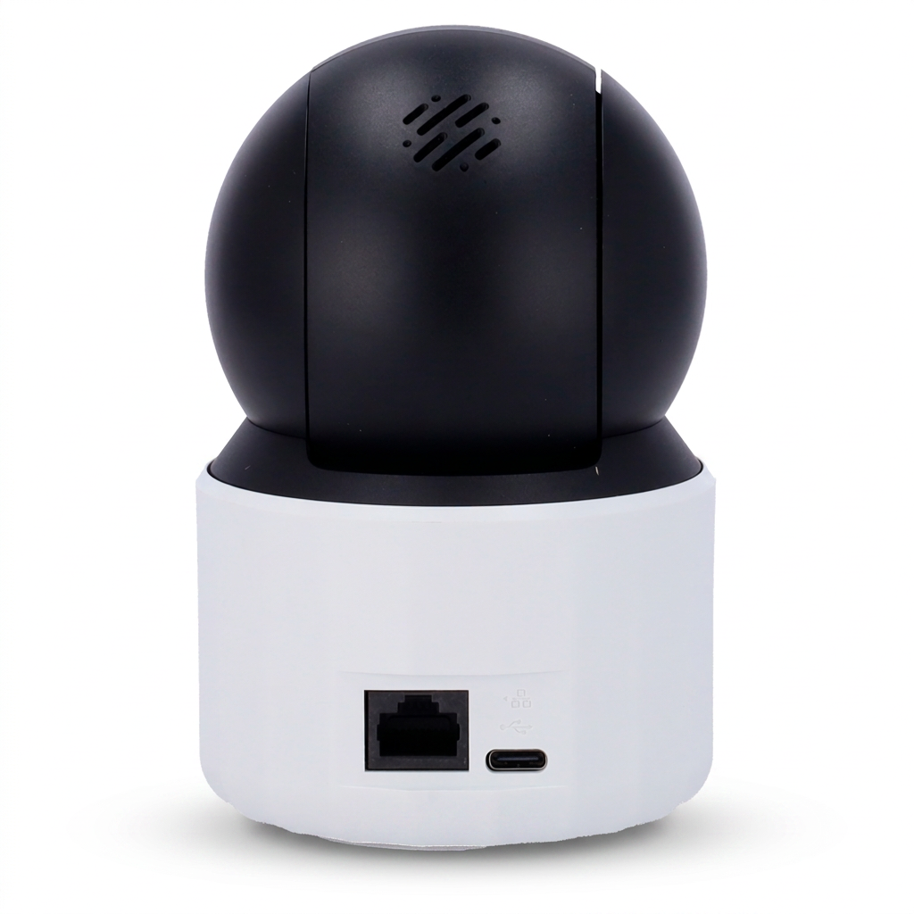 Caméra IP intérieure Wi-Fi, 3 MP, double objectif 2.8 et 6 mm, PT