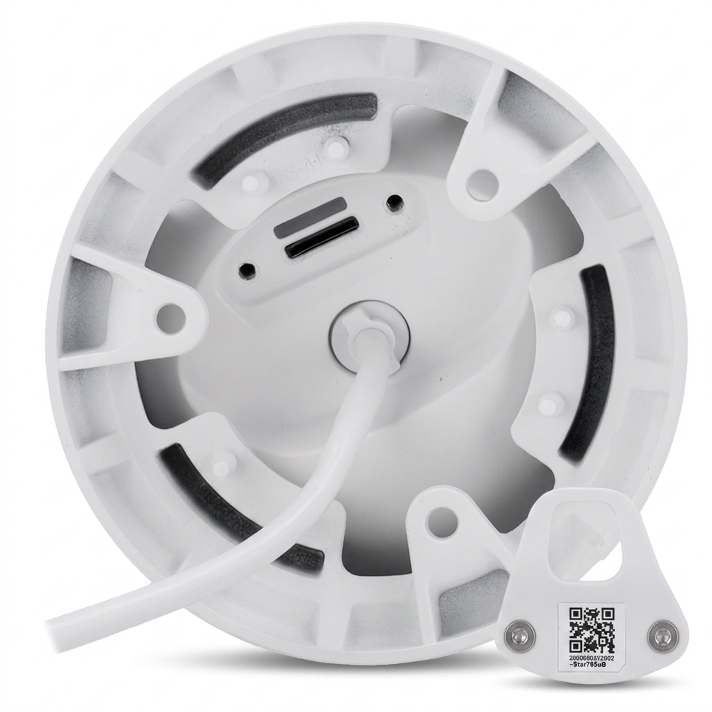 Caméra IP Turret, intérieur-extérieur, 5 MP, objectif 2.8 mm, IR 50m