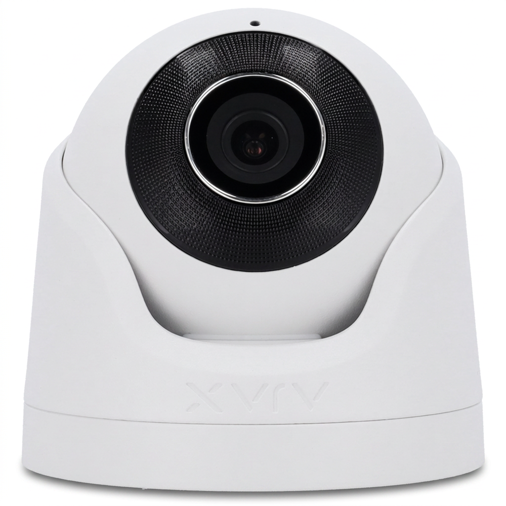 Caméra IP Turret Ajax 8 MP Intelligence Artificielle Blanche