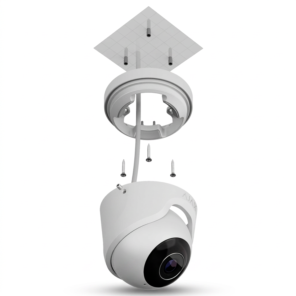 Caméra IP dôme, intérieur-extérieur, 5 MP, capteur haute sensibilité
