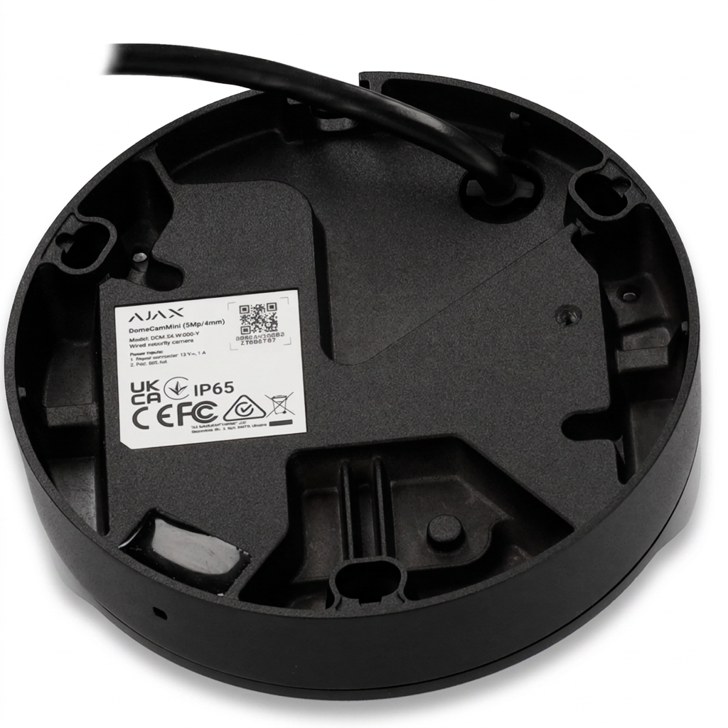Caméra IP dôme, intérieur-extérieur, résolution 5MP, Ajax