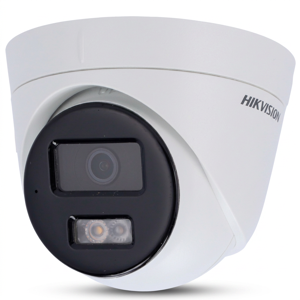 Caméra turret IP, extérieur, 4MP, optique 2.8mm, détection hybride