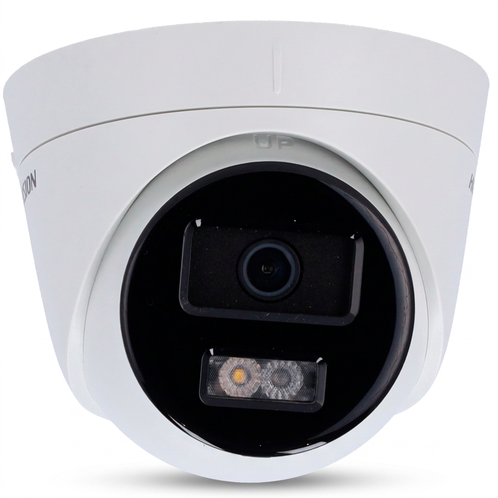 Caméra turret IP, extérieur, 4MP, optique 2.8mm, détection hybride
