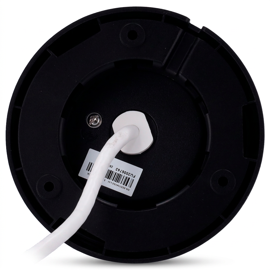 Caméra turret IP, intérieur-extérieur, 4MP, focale 2.8mm, noir