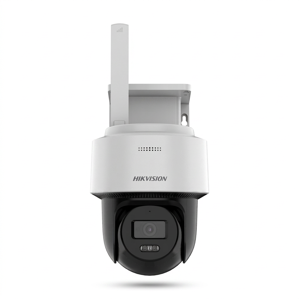 Caméra tube extérieure, résolution 4MP, connexion 4G, focale 2.8mm