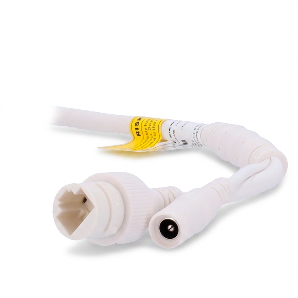 Caméra turret IP, intérieur-extérieur, 6MP, hybride infrarouge et LED