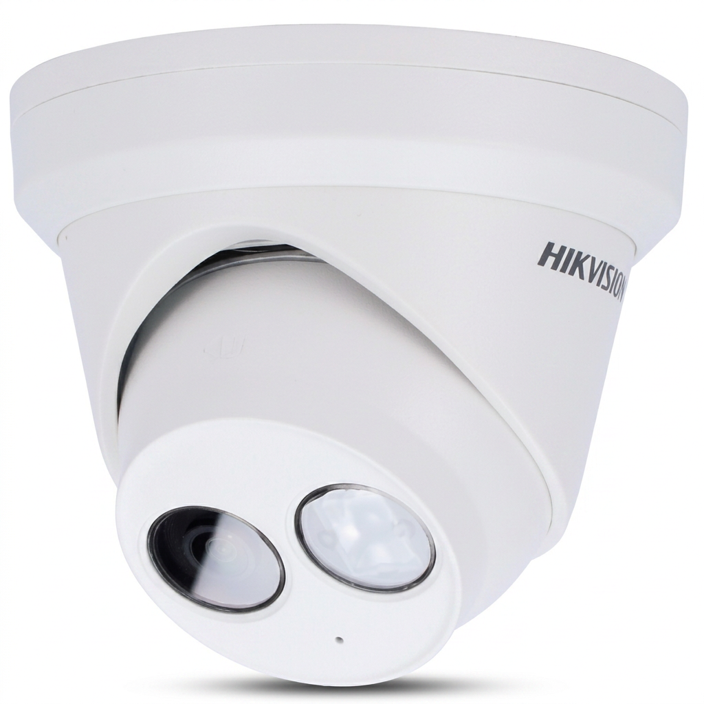 Caméra turret IP, intérieur-extérieur, 6MP, focale 2.8mm, audio