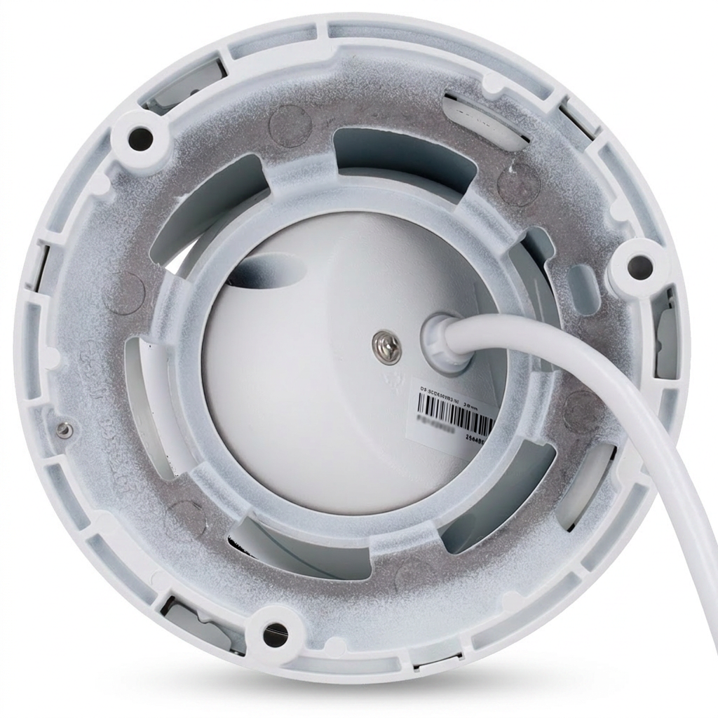 Caméra turret IP, intérieur-extérieur, 6MP, focale 2.8mm, audio