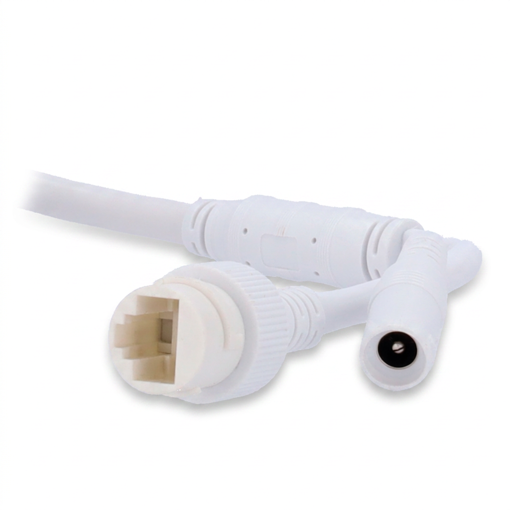 Caméra turret IP, intérieur-extérieur, 6MP, focale 2.8mm, audio