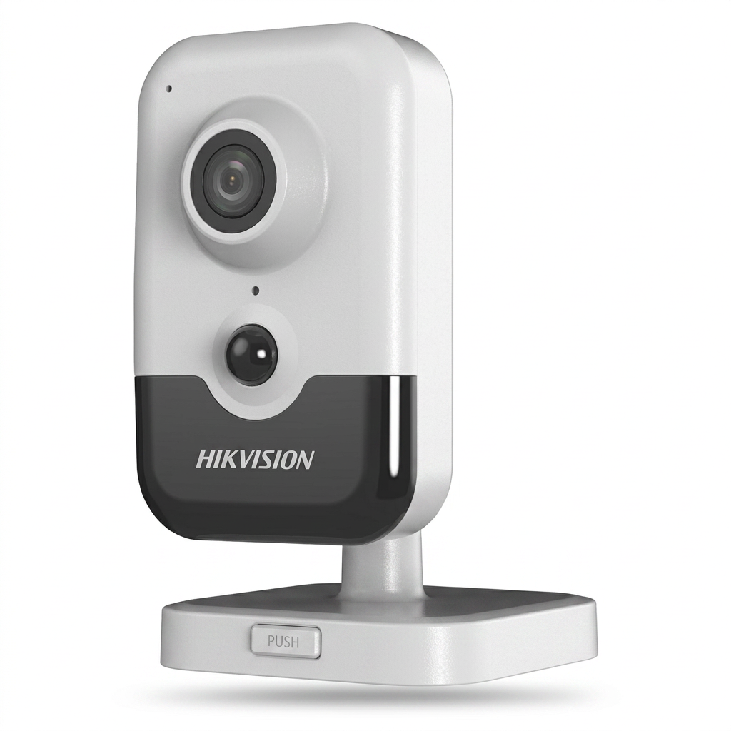 Caméra IP cube intérieure, 8MP, 4K UHD, AcuSense, infrarouge 10m