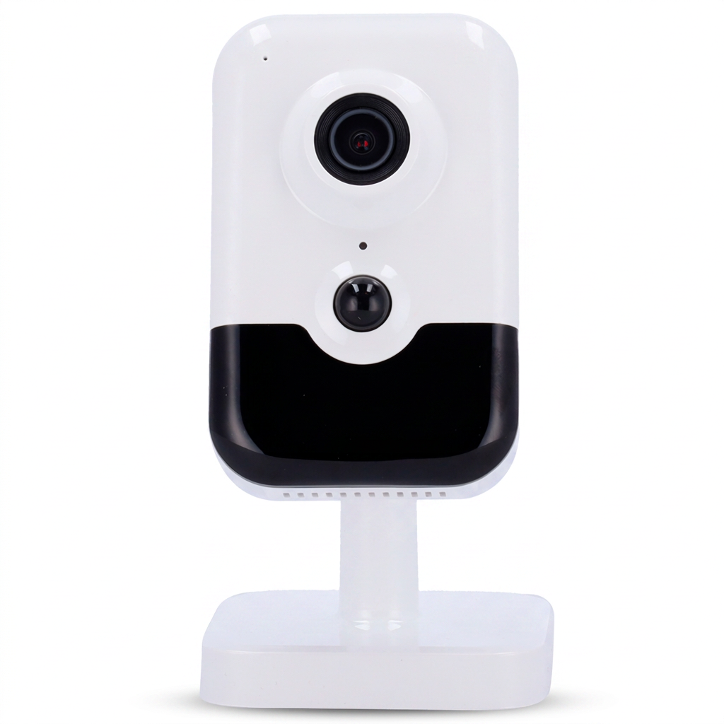 Caméra IP Cube, intérieur, 4MP, focale 2.8mm, Wi-Fi