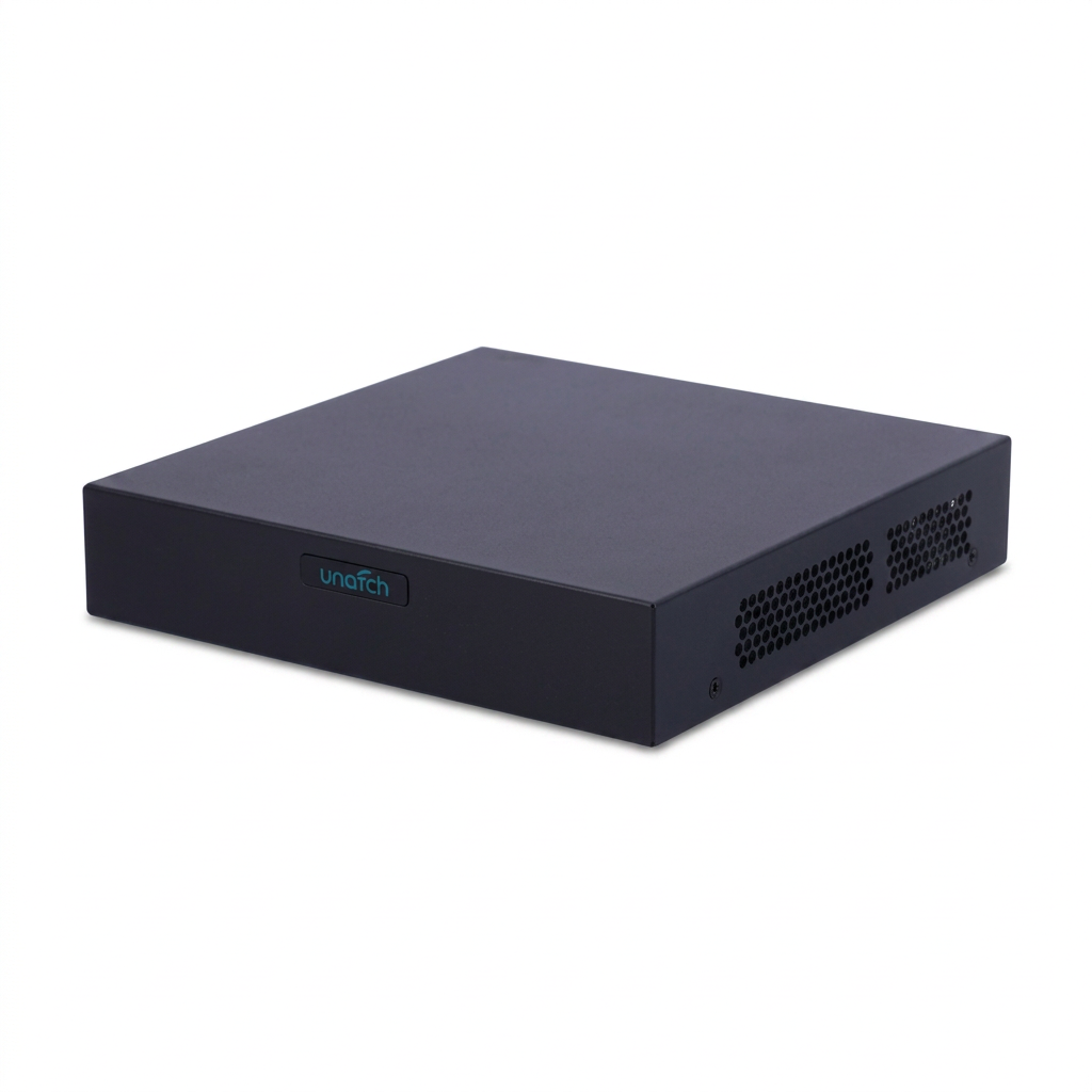 Enregistreur NVR IP, 4 canaux, PoE 4 ports, résolution 4K