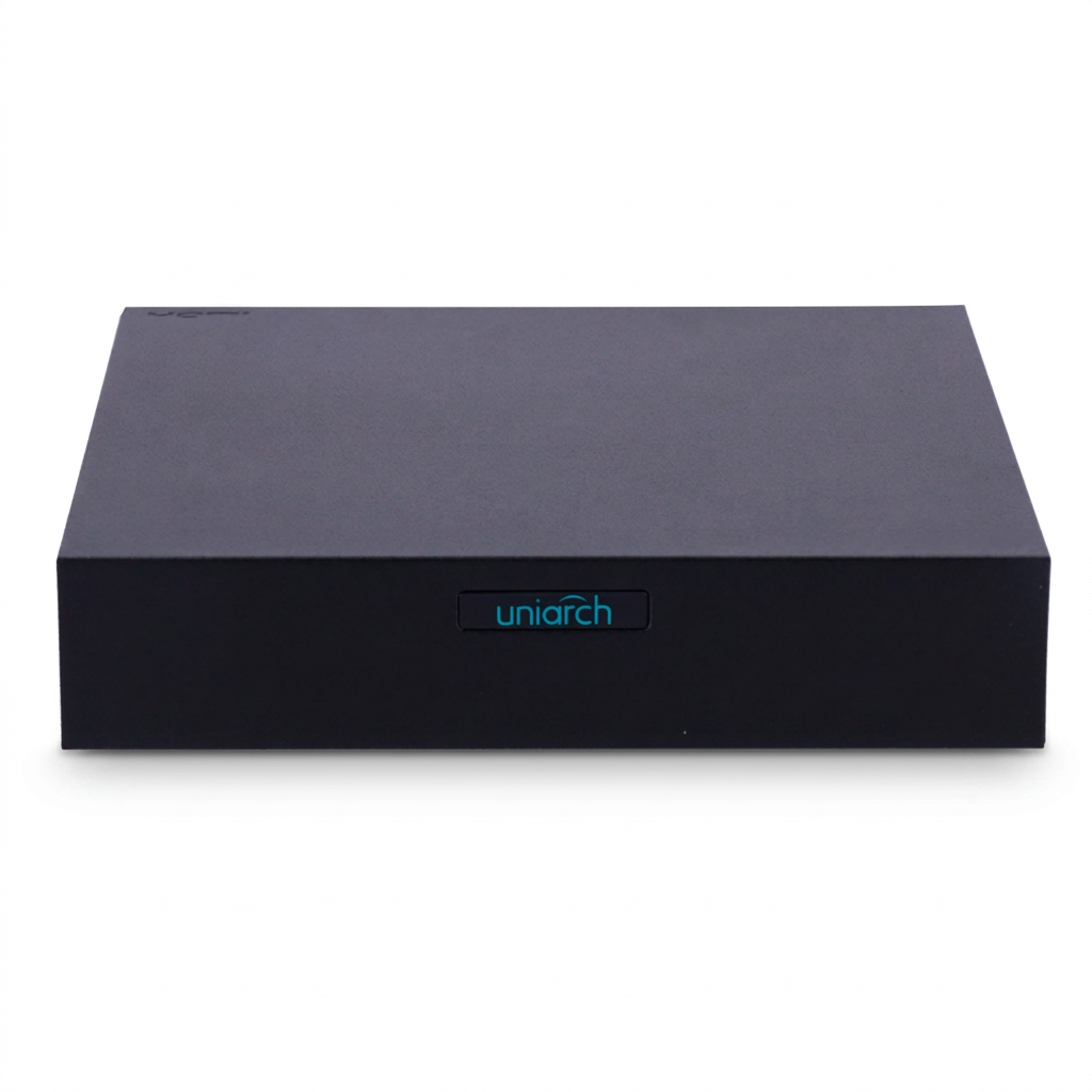 Enregistreur NVR IP, 4 canaux, PoE 4 ports, résolution 4K