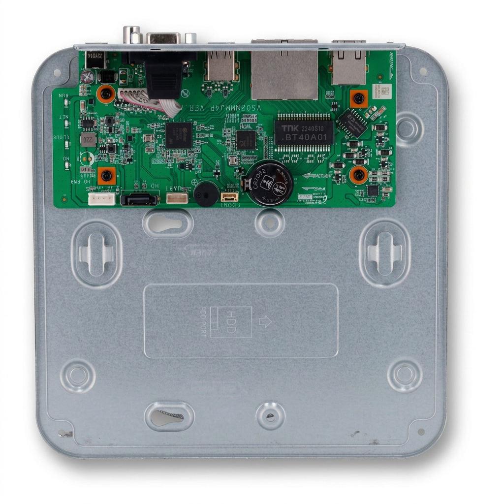 Enregistreur NVR IP, 4 canaux, 4 ports PoE, 4K, Ultra 265