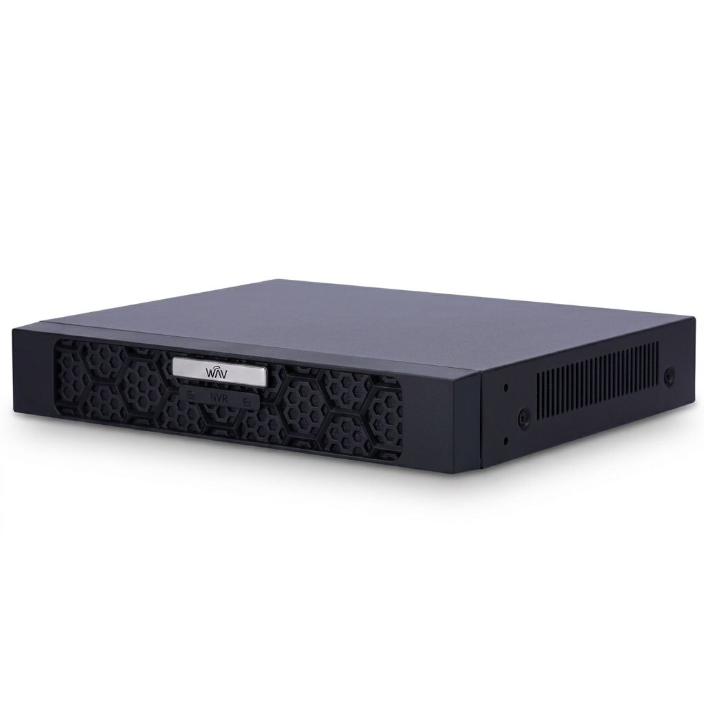 Enregistreur NVR IP 8 canaux, 1 HDD, gestion intelligente IQ