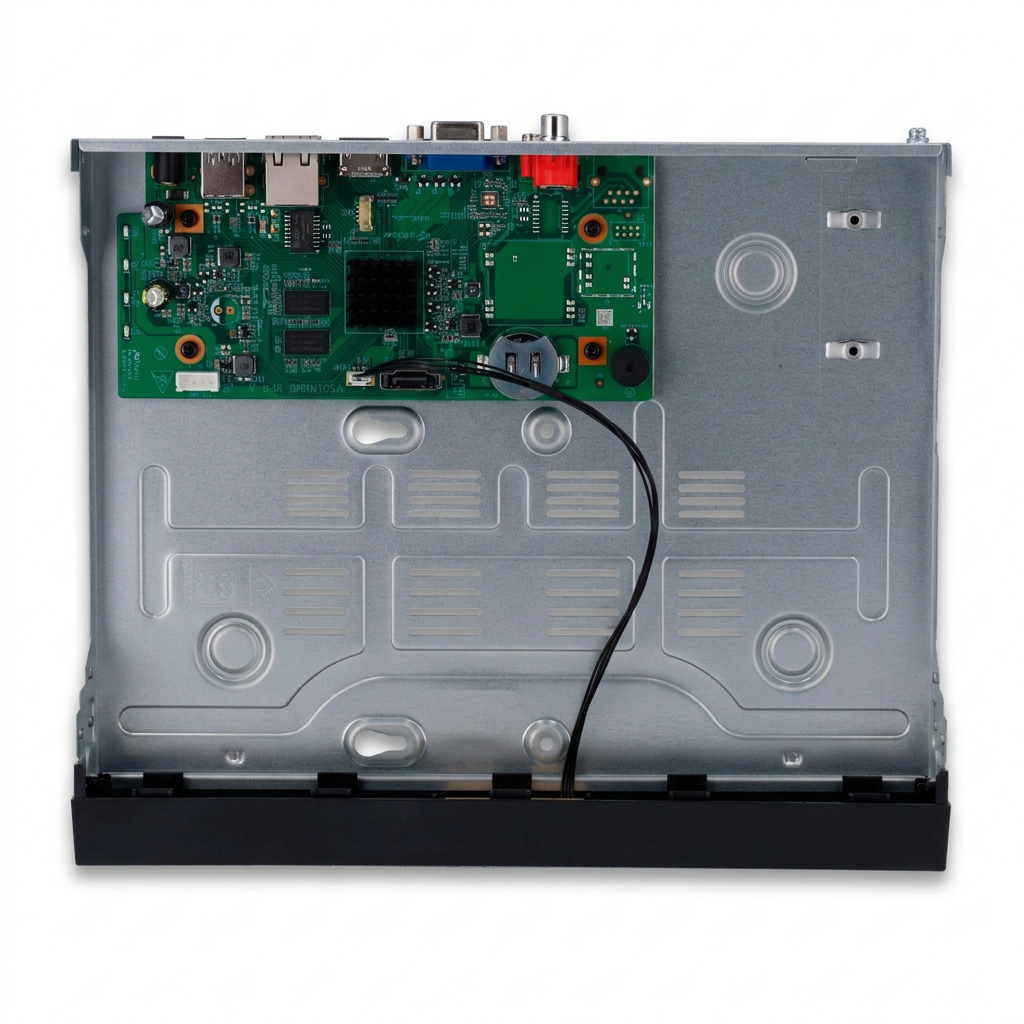 Enregistreur NVR IP 8 canaux, 1 HDD, gestion intelligente IQ