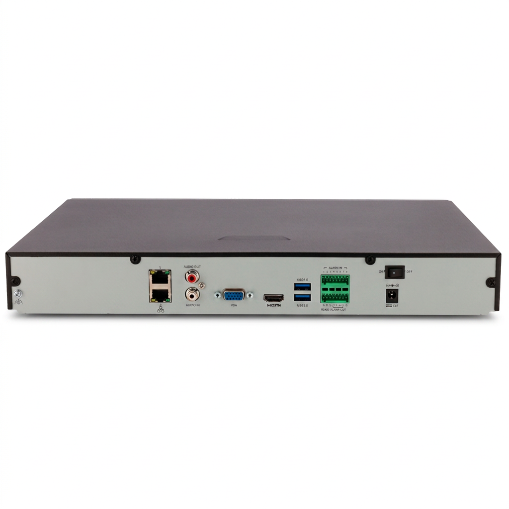 Enregistreur NVR IP, 16 canaux, 4K UHD, analyse intelligente IQ