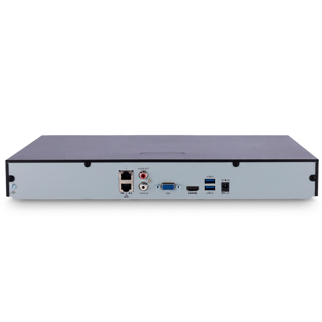 Enregistreur NVR IP, 32 canaux, 2 disques durs, 4K, décodage intelligent
