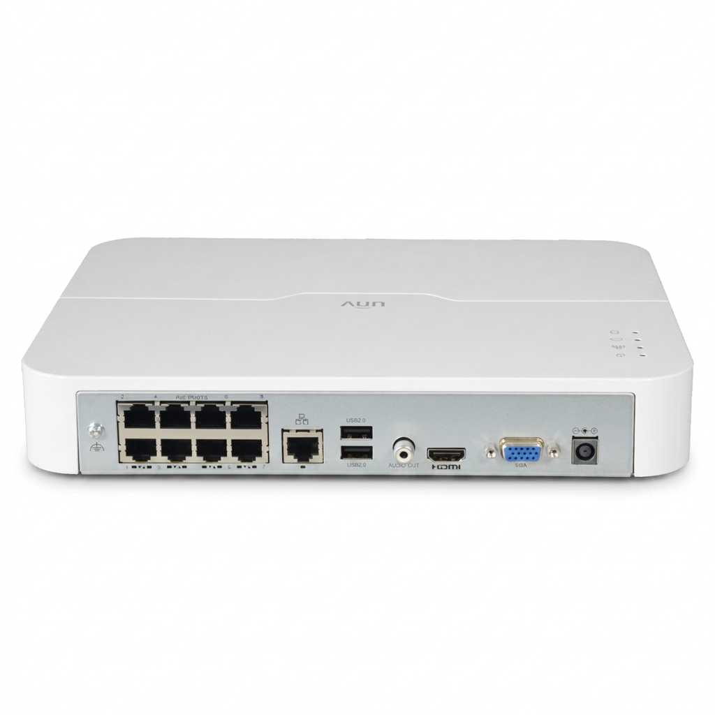 Enregistreur NVR Professionnel 8 Canaux avec PoE Intégré