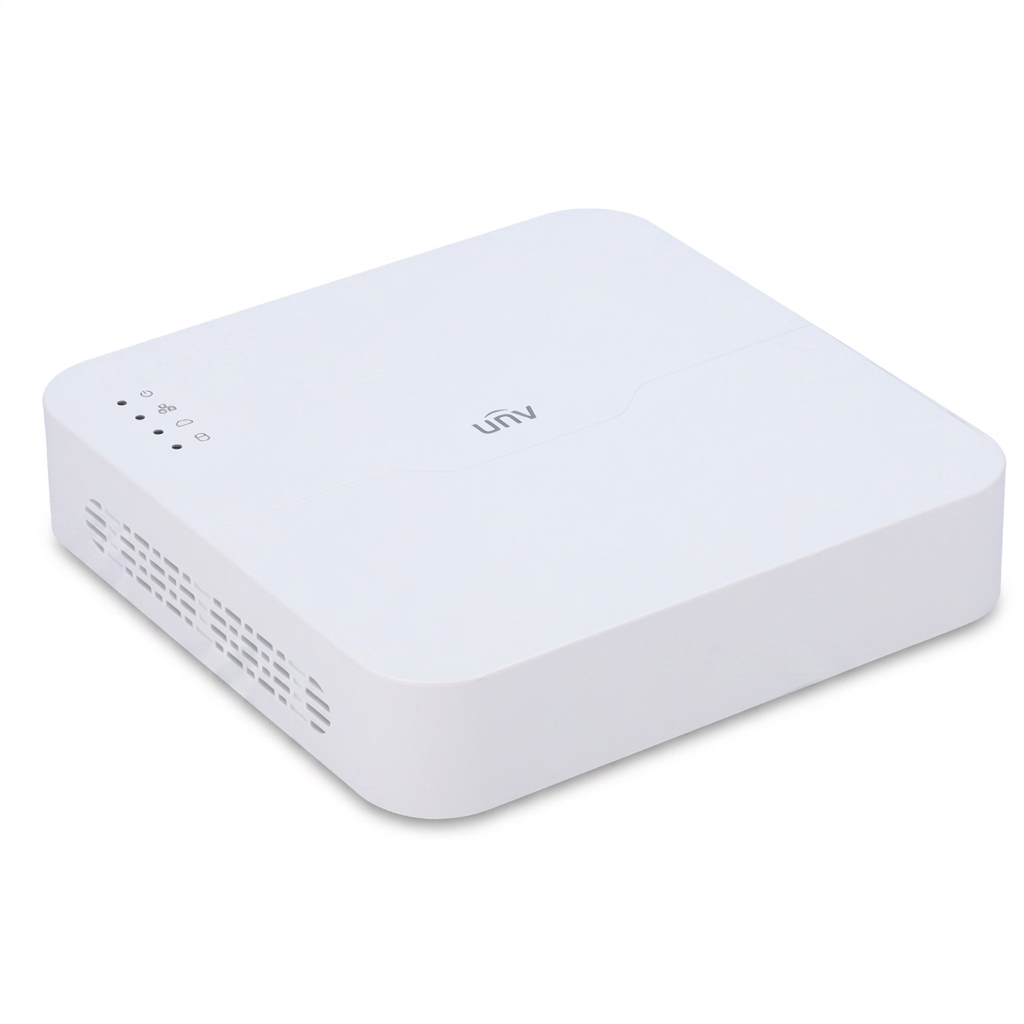 Enregistreur NVR IP 4 canaux, 4K, 4 ports PoE, détection intelligente