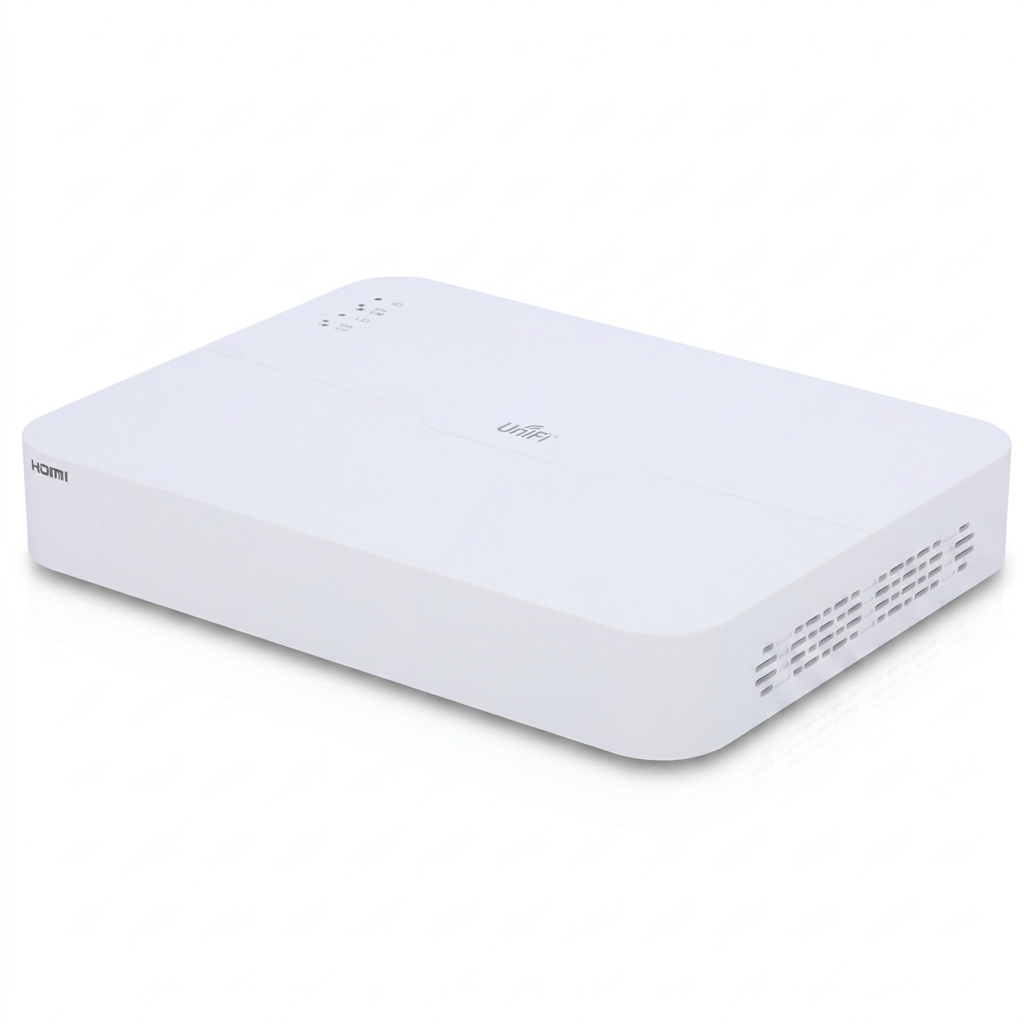 Enregistreur NVR IP 8 canaux, PoE, 4K, 80 Mbps, H.265, ONVIF