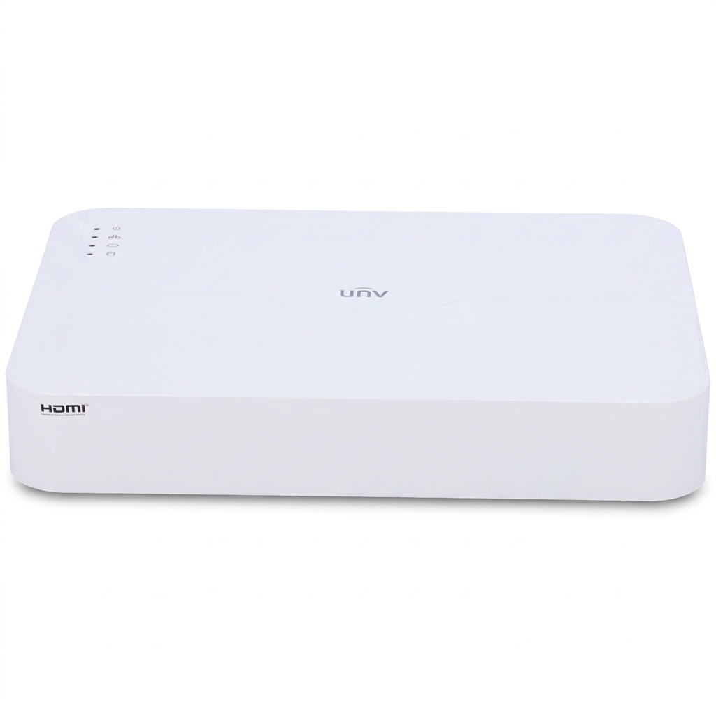 Enregistreur NVR IP 8 canaux, PoE, 4K, 80 Mbps, H.265, ONVIF