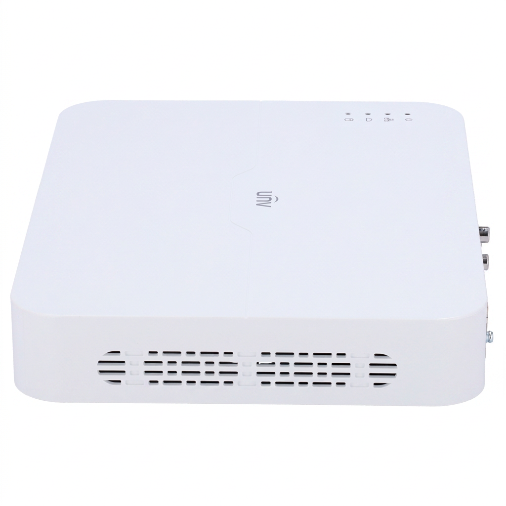 Enregistreur NVR IP 8 canaux, PoE, 4K, 80 Mbps, H.265, ONVIF