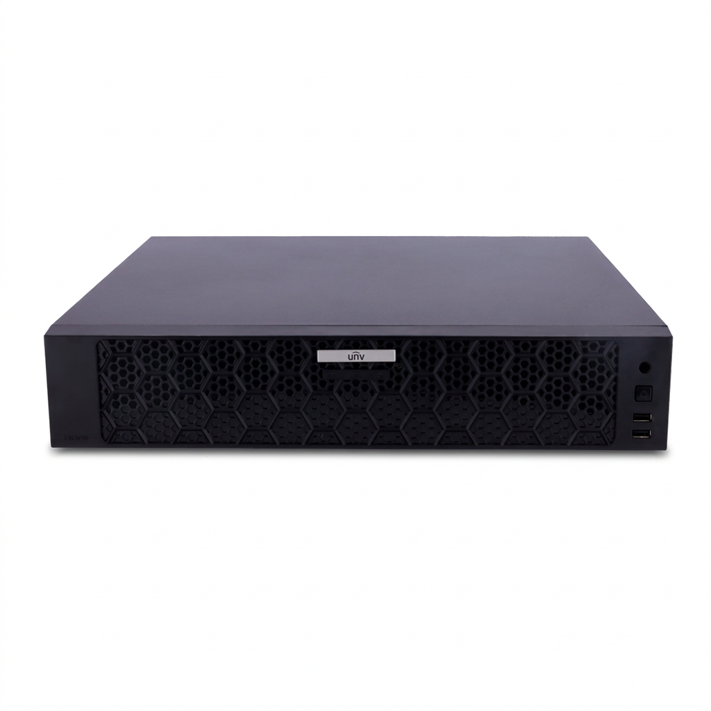 Enregistreur NVR IP, 32 canaux, 8 baies HDD, compatible 4K, PoE