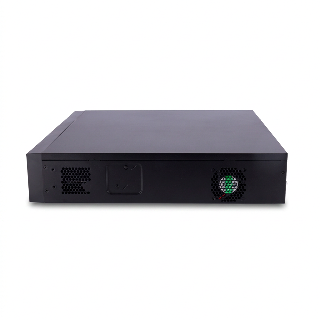 Enregistreur NVR IP, 32 canaux, 8 baies HDD, compatible 4K, PoE
