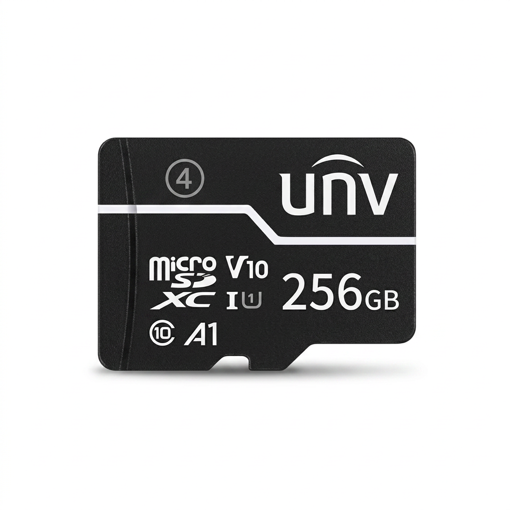 Carte MicroSD, stockage 256 GB, enregistrement continu