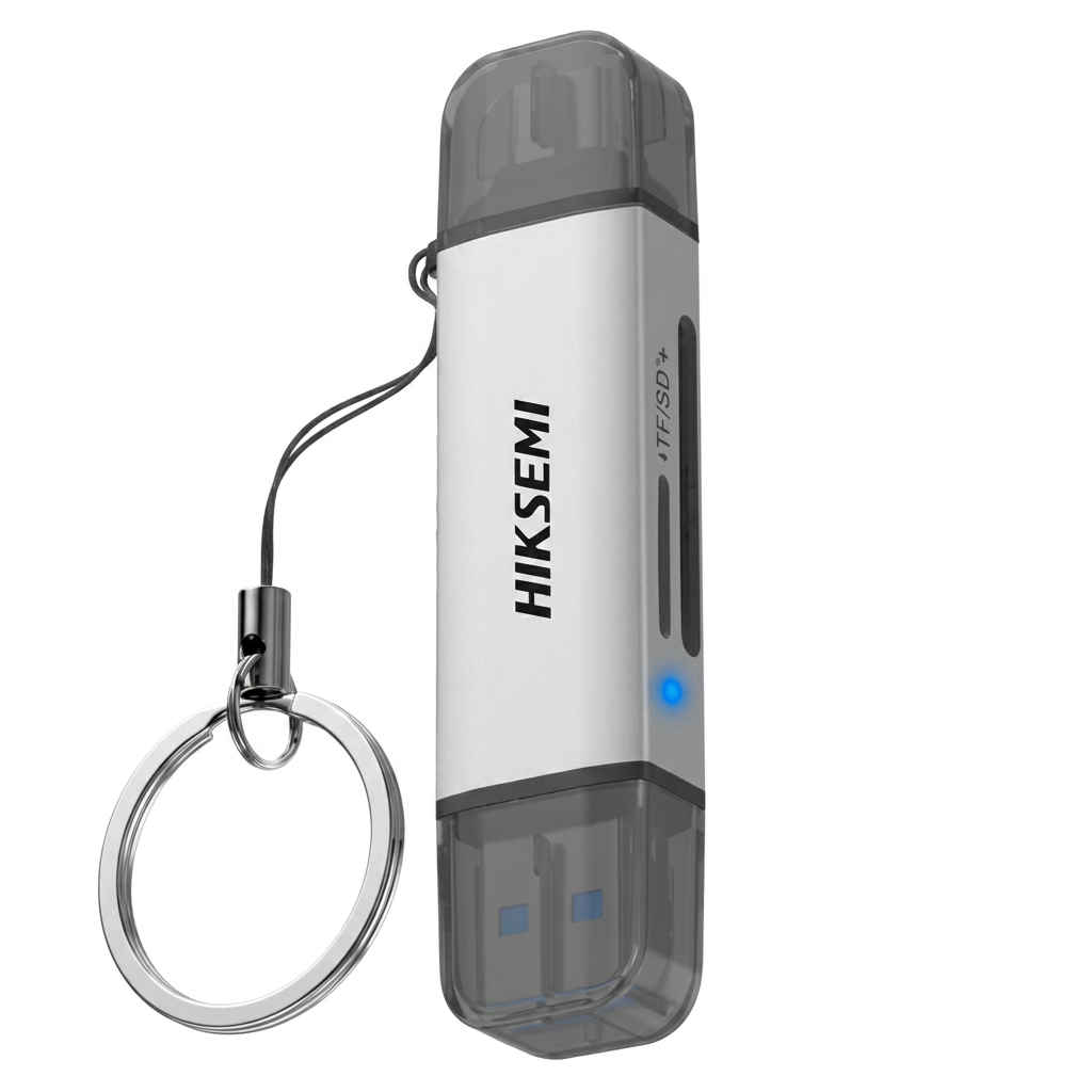 Lecteur de cartes, intérieur, USB 3.0, double connectique USB-A et USB-C