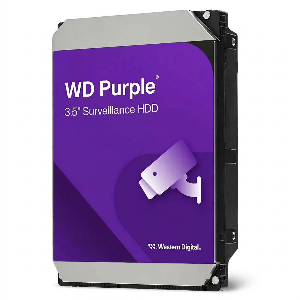 Disque dur 4 To Western Digital, spécial vidéosurveillance, SATA