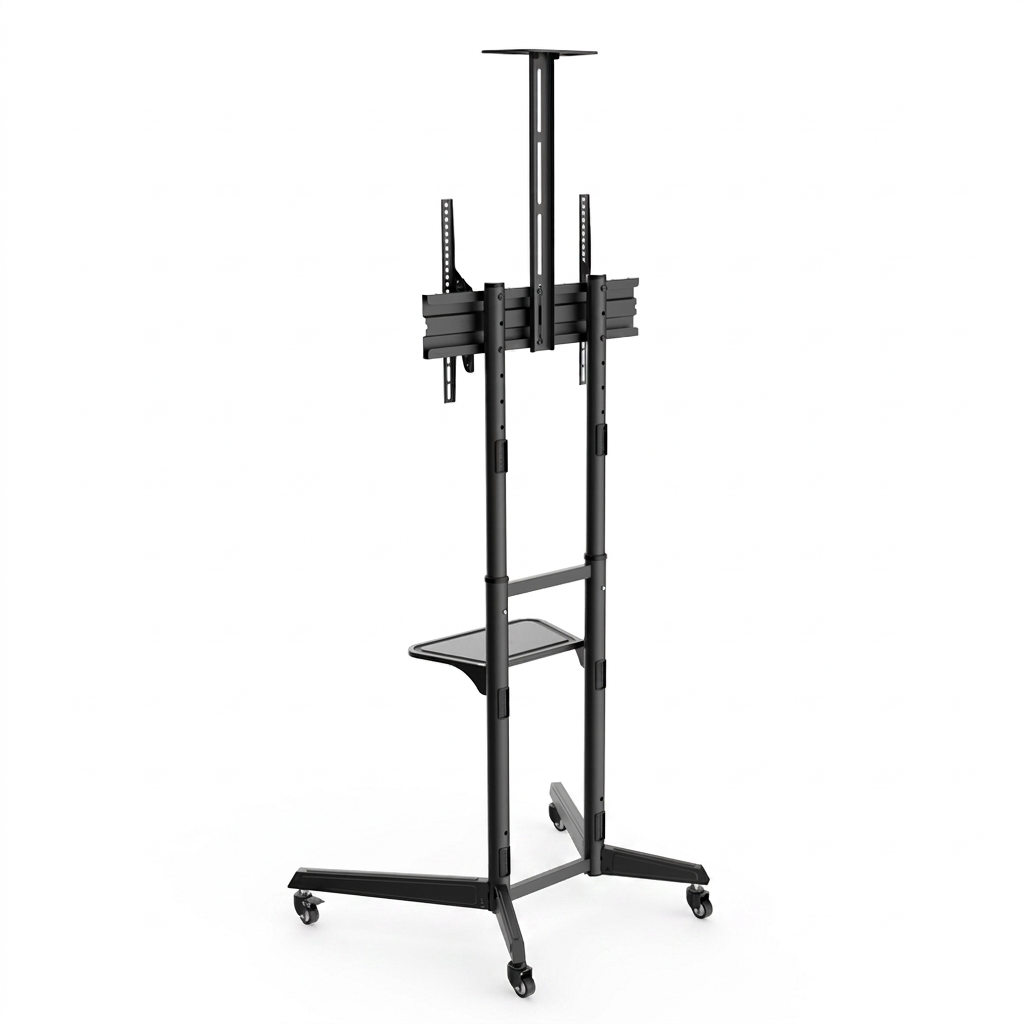 Support de moniteur, universel, fixation murale inclinable