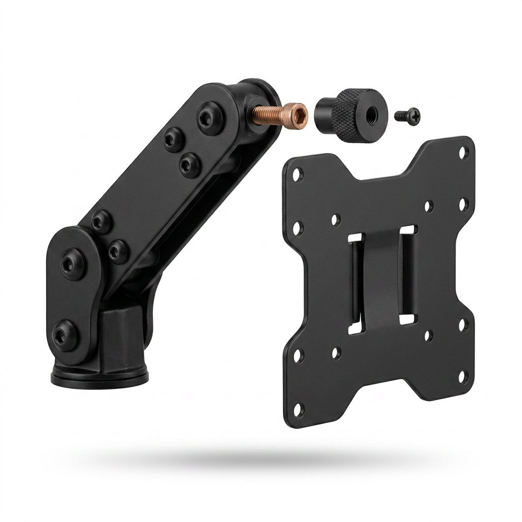 Support de moniteur, bureau, double écran, ergonomique