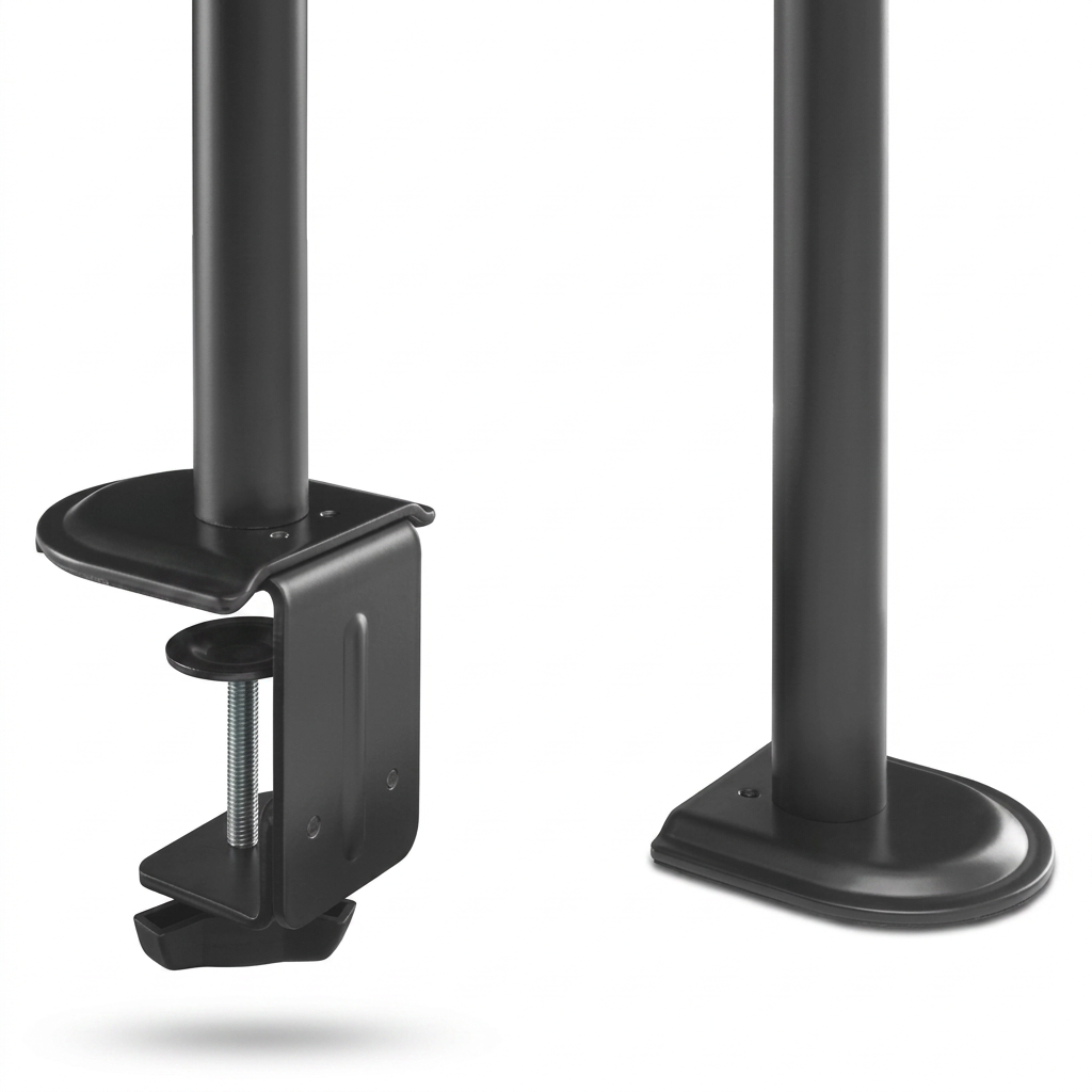 Support de moniteur, bureau, double écran, ergonomique