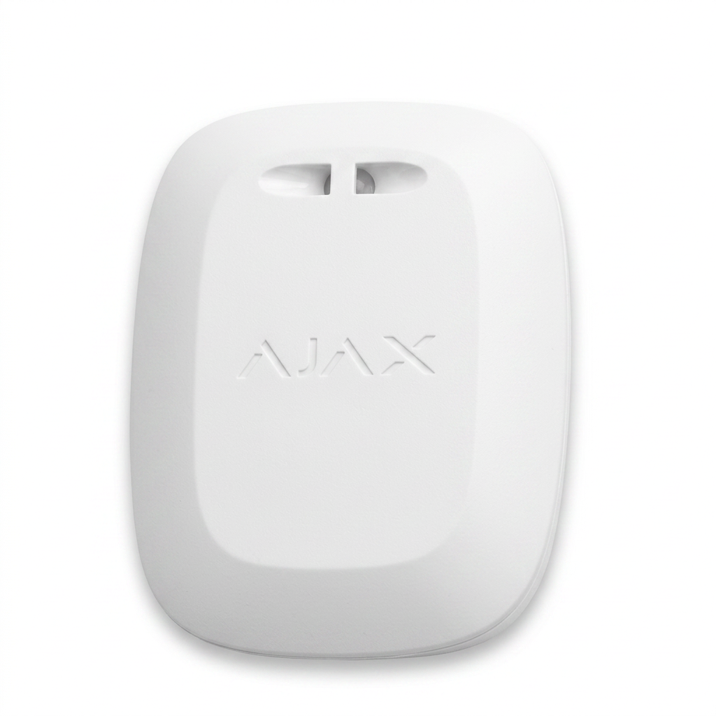 Bouton de Panique Sans Fil Ajax DoubleButton Blanc
