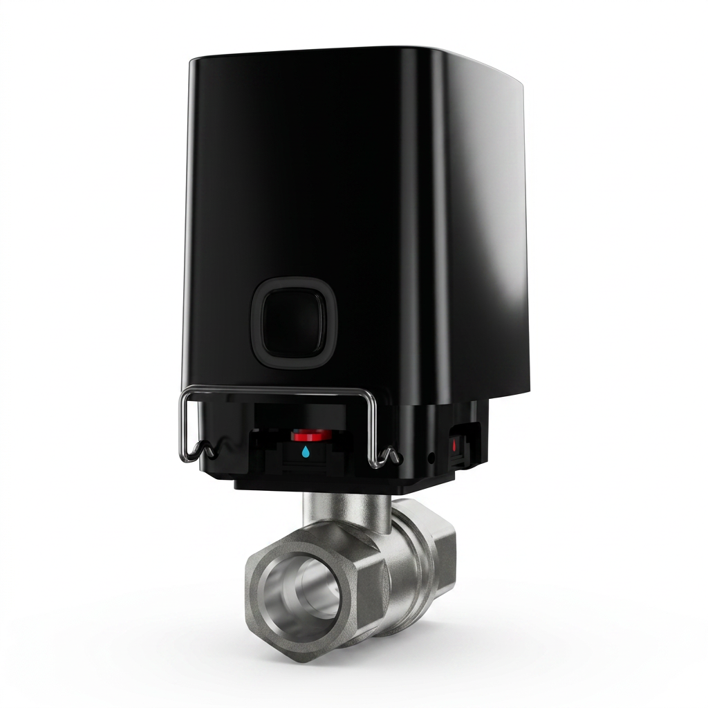 Alarme sans fil maison, électrovanne coupure d'eau DN 25, 5s