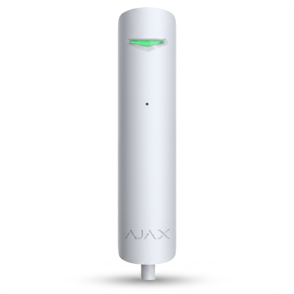 Détecteur de bris de glace filaire, intérieur, technologie Fibra
