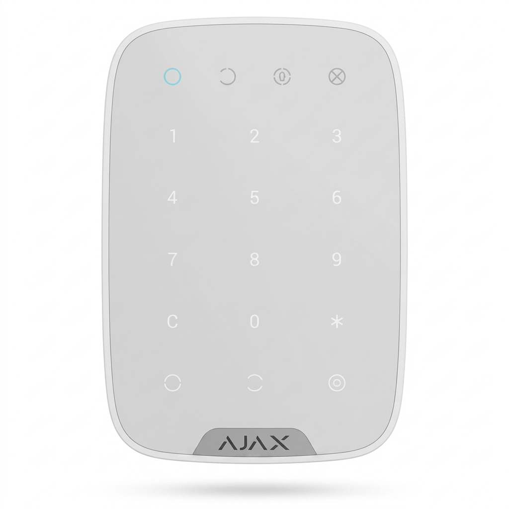 Clavier de contrôle filaire Ajax Fibra - Blanc