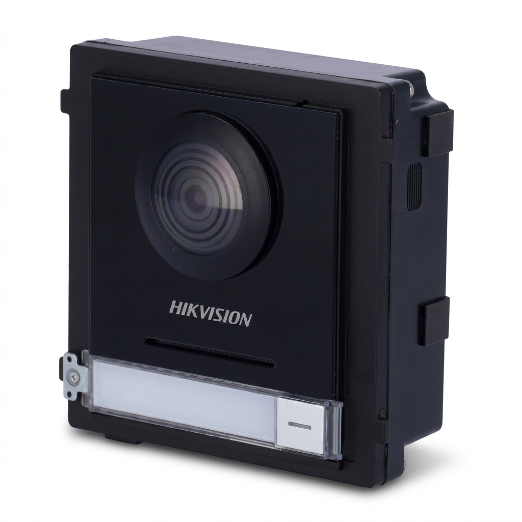 Platine de rue vidéo IP, extérieur, caméra 2MP fisheye, PoE
