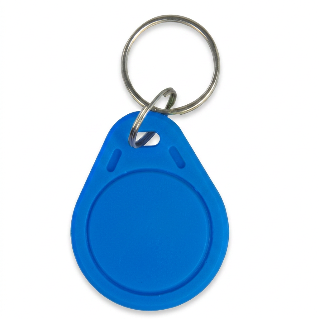 Badge de contrôle d'accès RFID 13.56 MHz, jaune haute fréquence