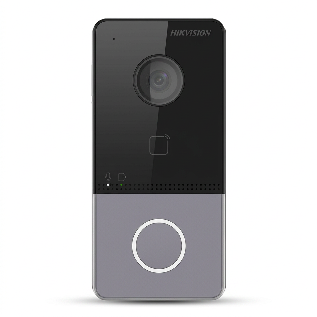 Interphone vidéo IP, extérieur, 2 Mpx, lecteur de cartes MF, PoE