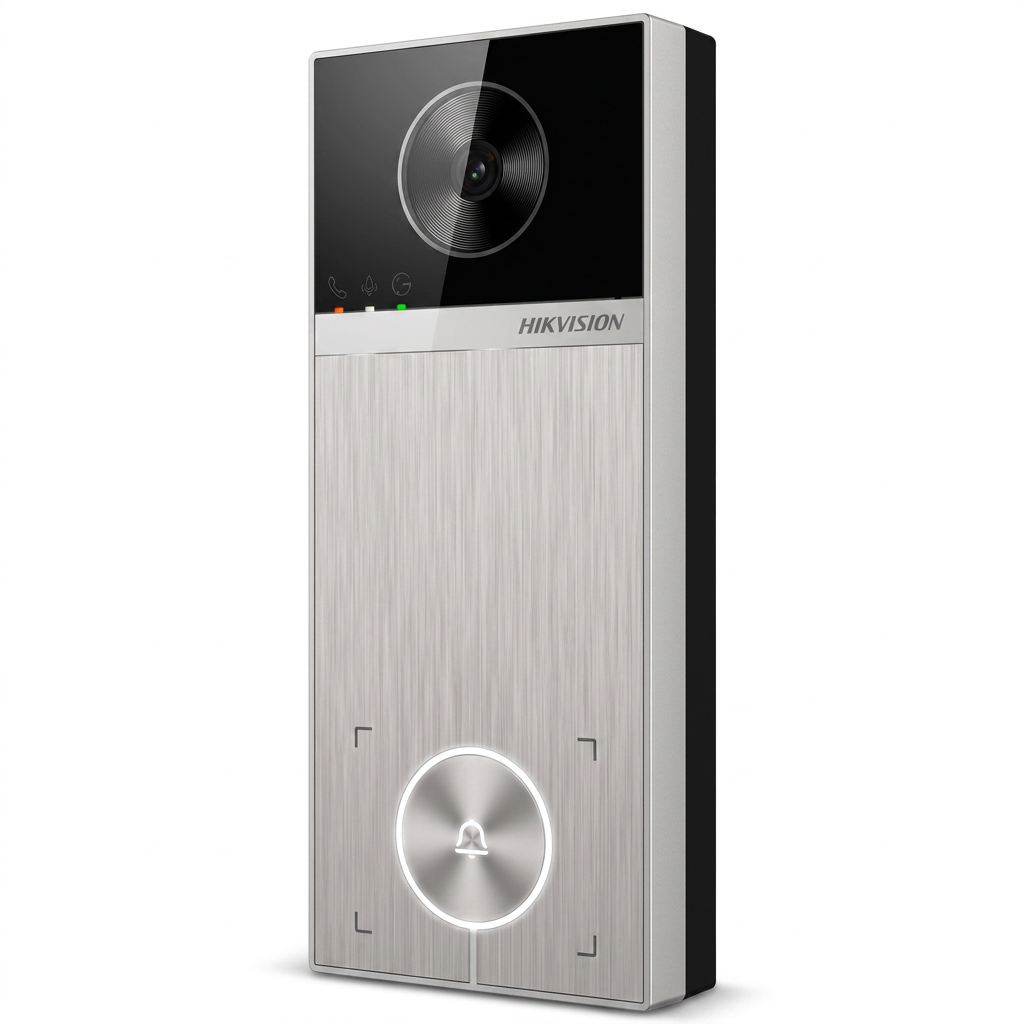 Visiophone IP, extérieur, 4MP, Bluetooth, PoE, bouton physique